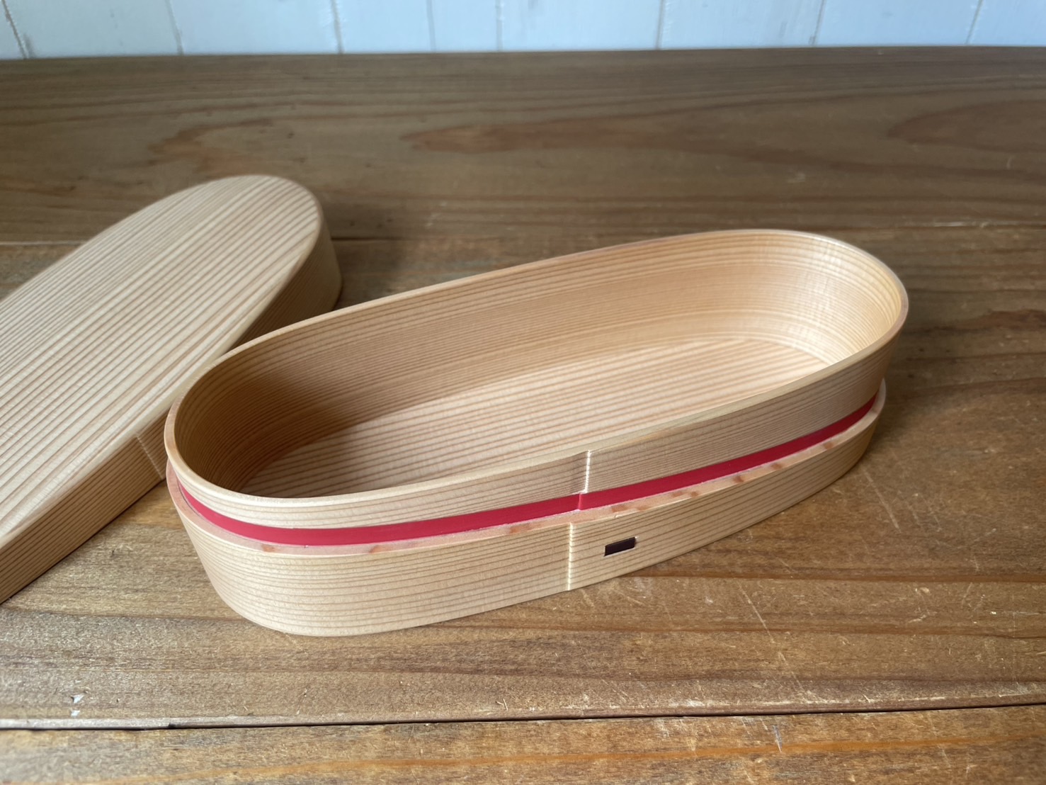 曲げわっぱ弁当箱　軌（MICHI）