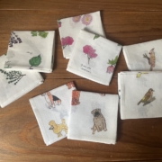 FOGLINENWORK ISABELLE BOINOT リネンハンカチ NEW