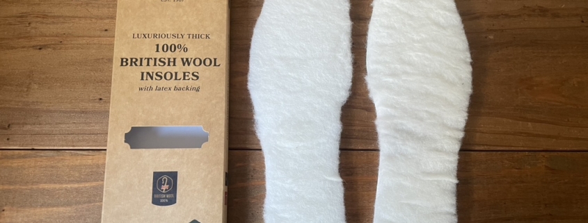 Glencroft グレンクロフト　BRITISH WOOLインソール