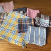 LINEN HANKIES SOUTIENCOL 上質なイタリアリネンのハンカチ