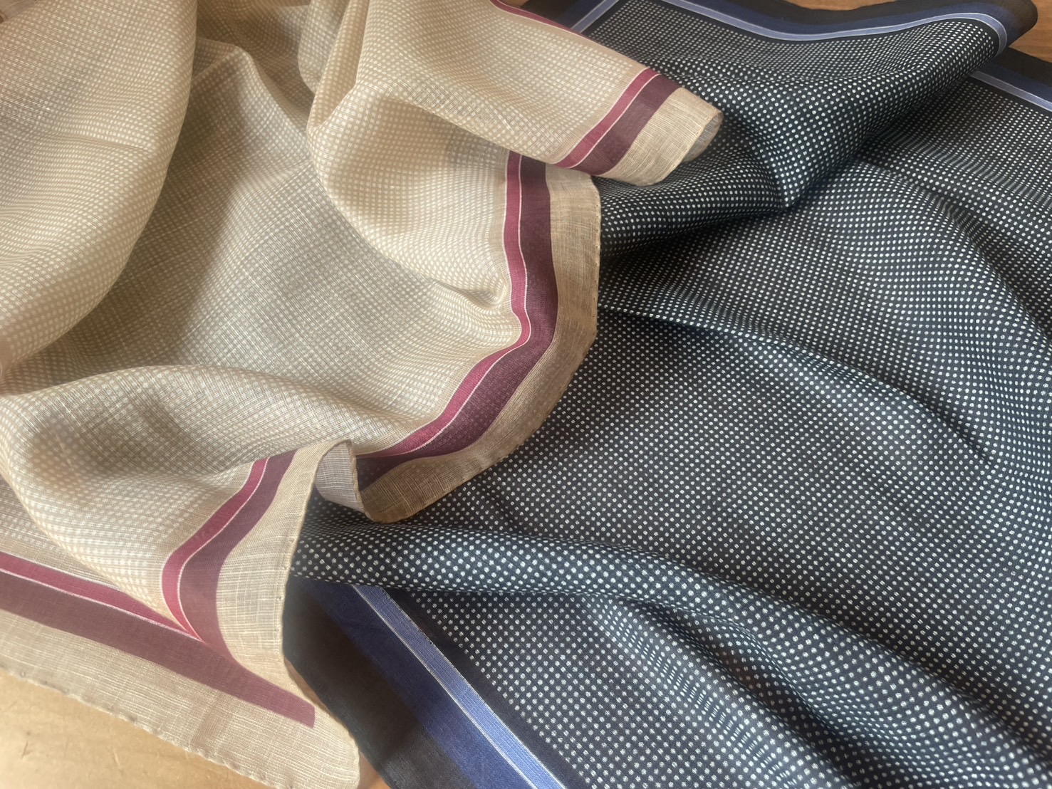 Vincenzo Miozza(ヴィンセンツォ・ミオッツァ)コットンリネンスカーフ