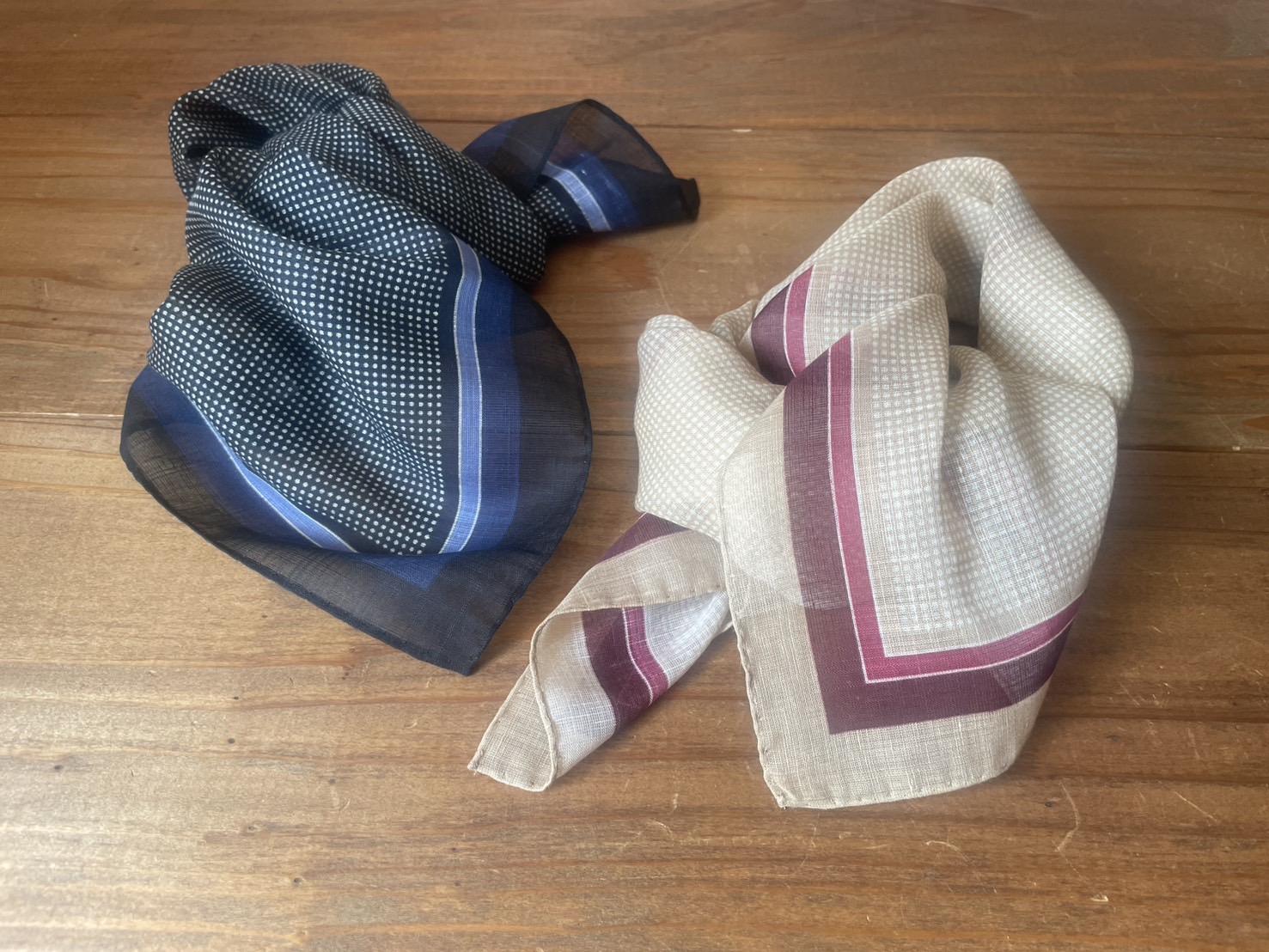 Vincenzo Miozza(ヴィンセンツォ・ミオッツァ)コットンリネンスカーフ