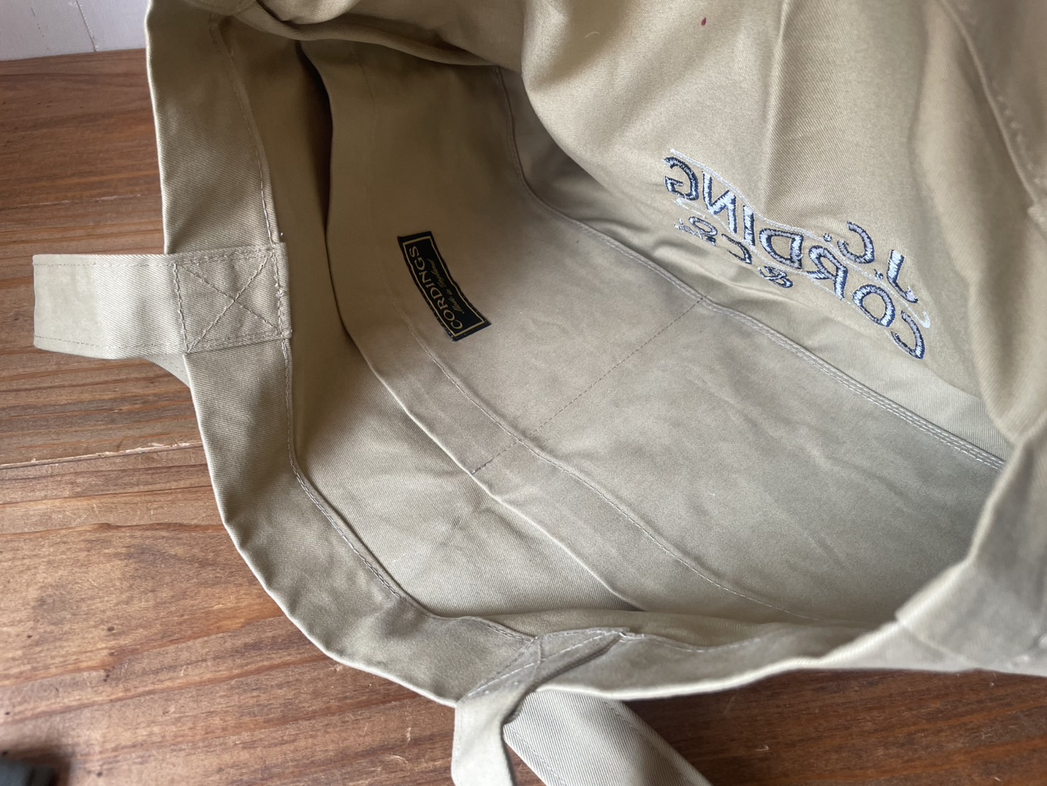 CORDINGS コーディングス コットントートバッグ