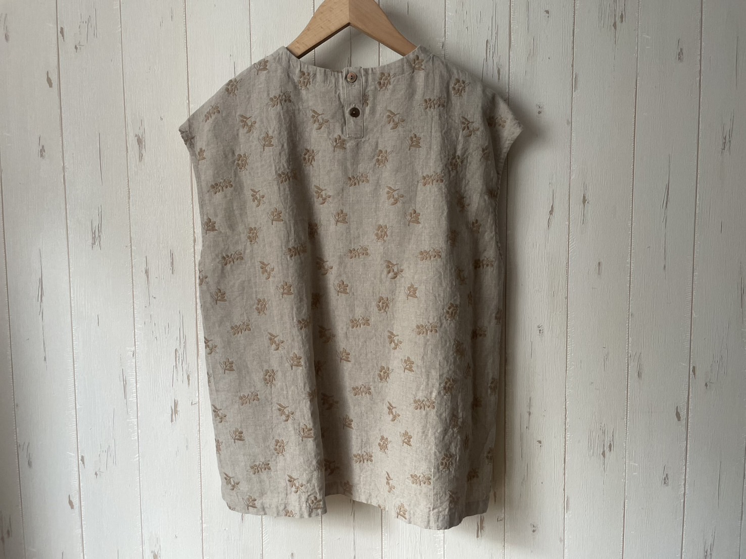 nofl リネンオリーブ刺繍シリーズ