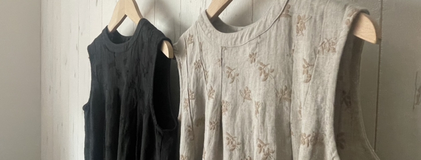 nofl リネンオリーブ刺繍シリーズ