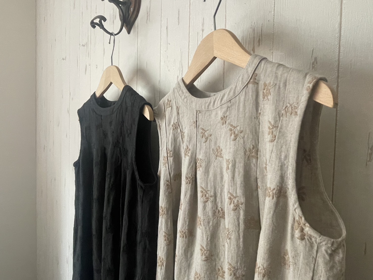 nofl リネンオリーブ刺繍シリーズ