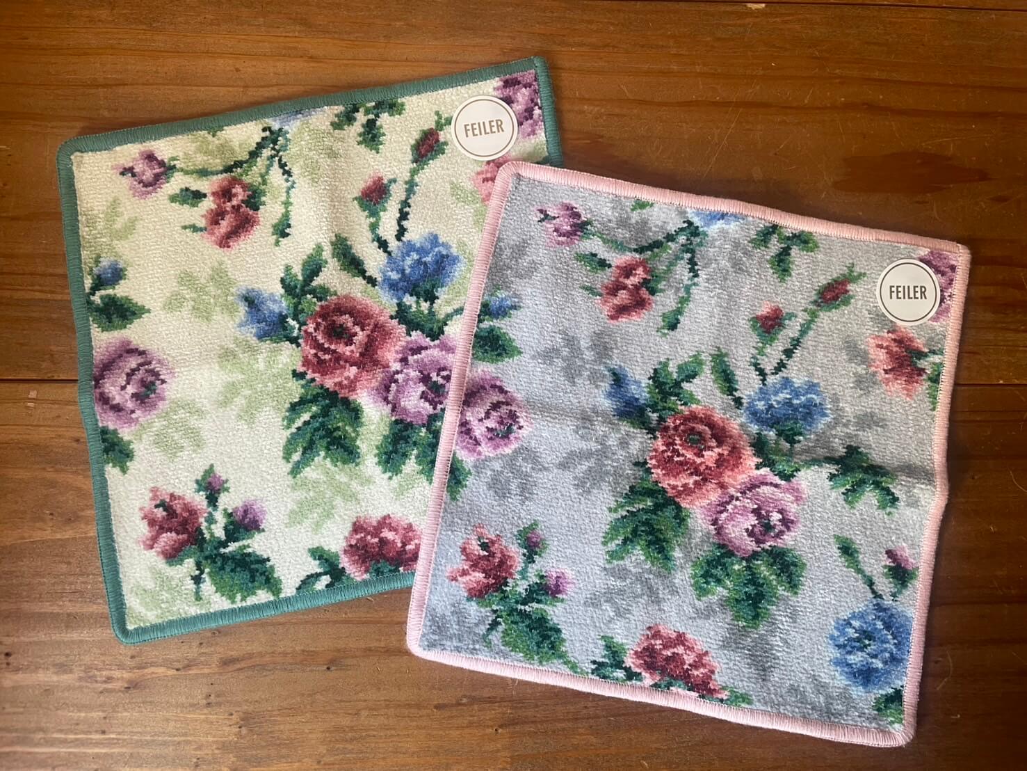 MELLOW ROSE 　ペールグリーン/グレーピンク