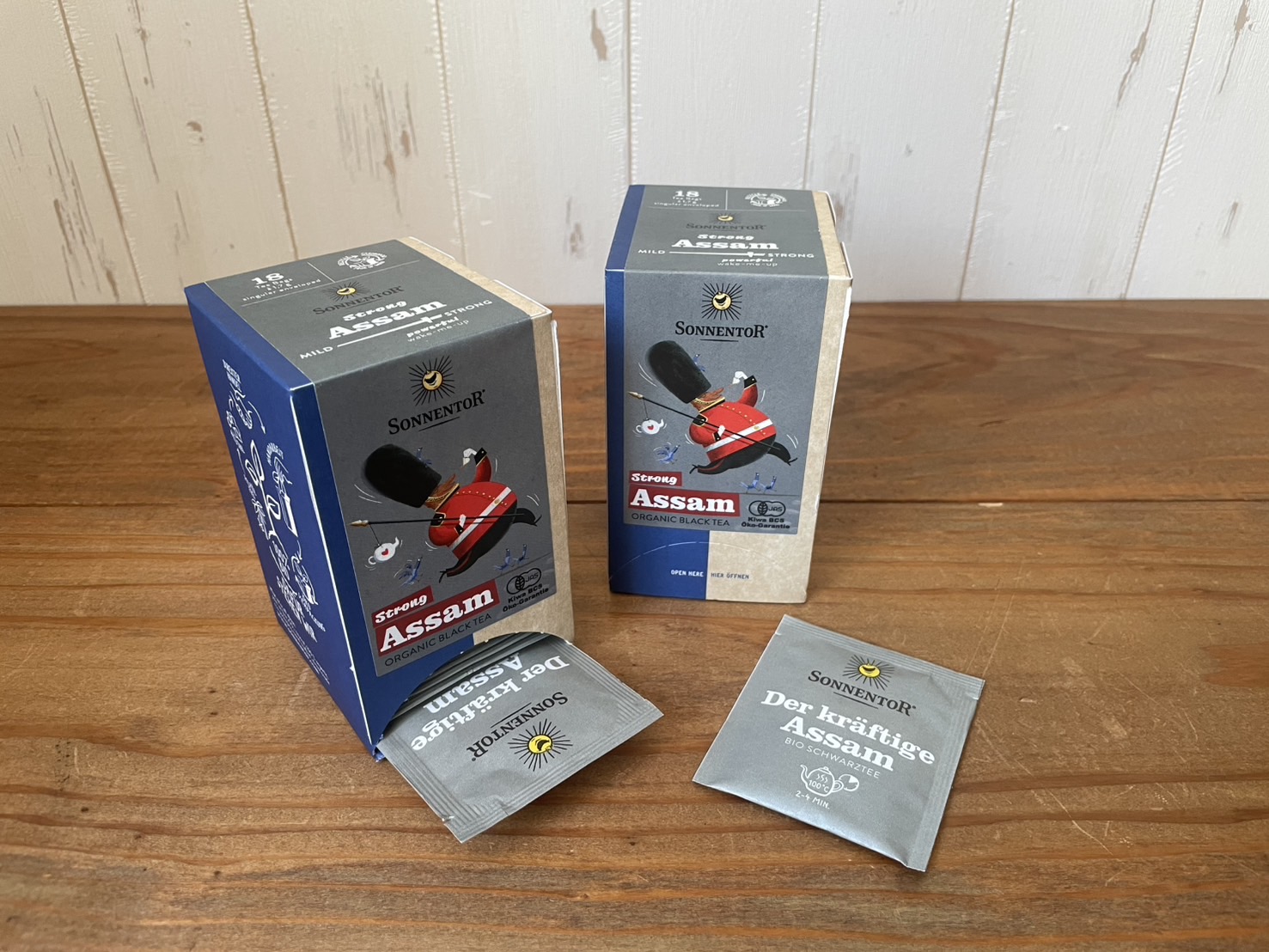 SONNENTOR ストロングアッサムティーバッグ18P入り　オーガニック