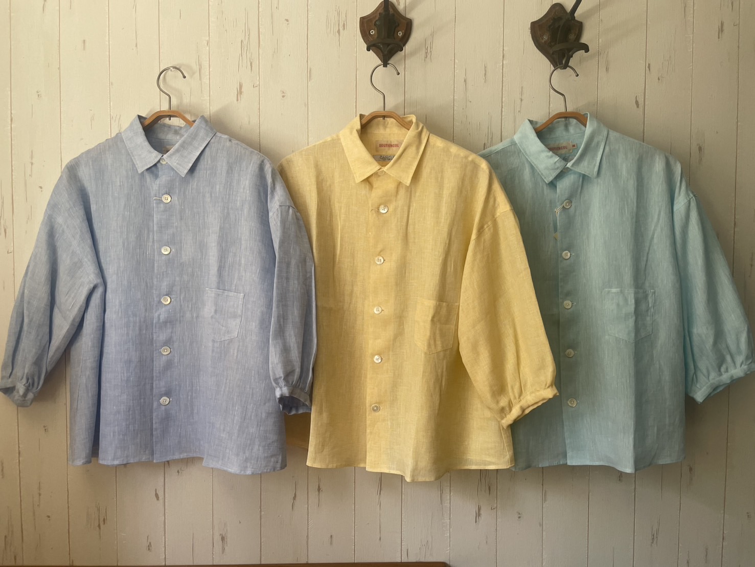 Linen Shirts POP UP SHOP SOUTIENCOL PADDY'S 2026