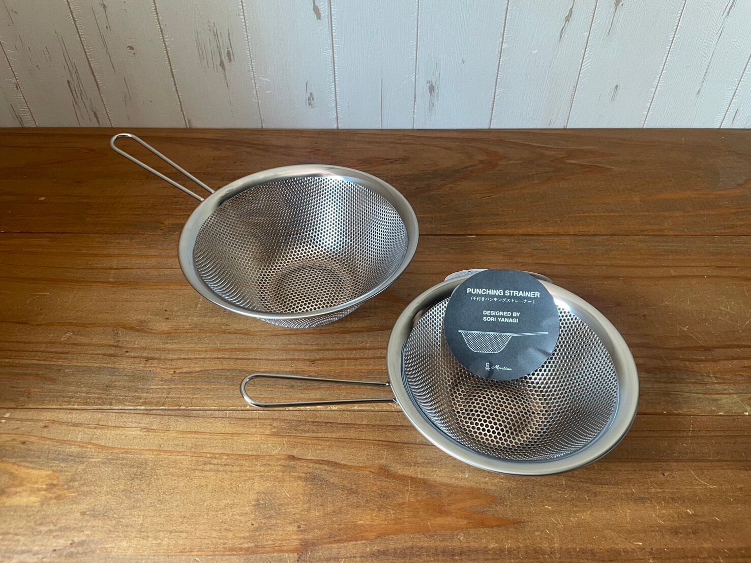 SORI YANAGI KITCHIN TOOL 柳宗理のパンチングストレーナー